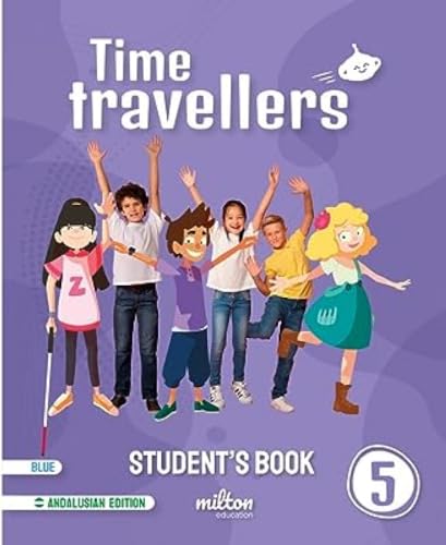 Portada de Time Travellers 5 Blue Student's Book English 5 Primaria