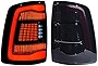 Astra Depot OE-Style Smoke Lens Red LED Tail Light Assembly Brake/Reverse/Running Lights Replacement for 2009-2018 Dodge RAM 1500 2500 3500