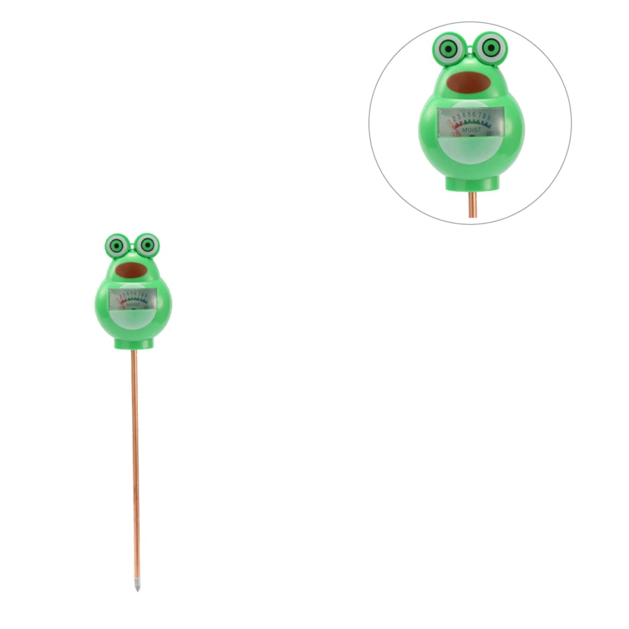 Hemobllo 3 Pezzi misuratore di umidità del suolo piante misuratore di umidita misuratore di umidità del fieno tester umido del terreno metro del tester umido del suolo Green