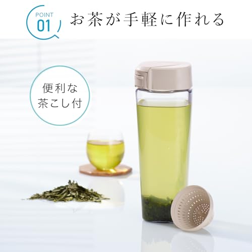 岩崎工業 ラストロウェア 冷水筒 シームレス ピッチャー 1.2L サンドベージュ K-1273 SC の商品画像 2