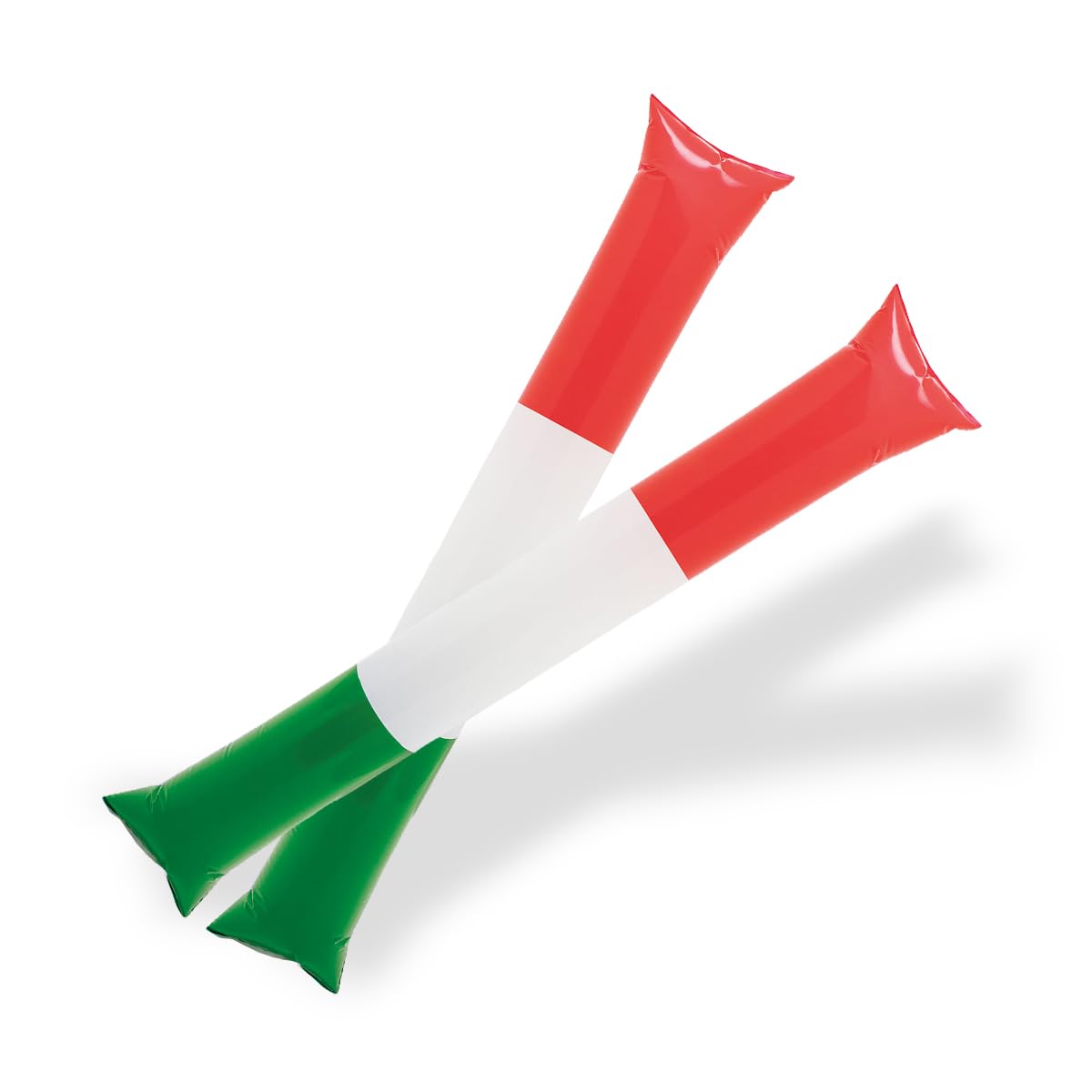 FUN FAN LINE - Pack of Reusable Inflatable Clapping Sticks, Italy, 5