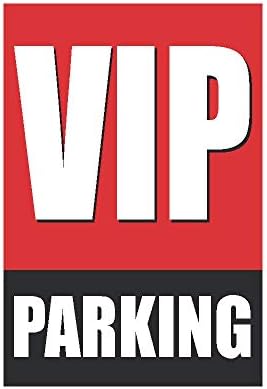 Anne Print Solutions® VIP Parking Sticker for Car with Back Side ...