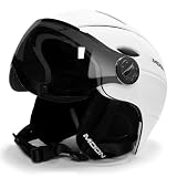 EnzoDate 2-in-1 Visor Ski Helmet