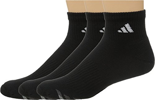 adidas Men's Cushioned Quarter Socks (3-Pair), Black/White/Light Onix/Granite, XL, (Shoe Size 12-16) adidas Men's Cushioned Quarter Socks (3-Pair), Black/White/Light Onix/Granite, XL, (Shoe Size 12-16)