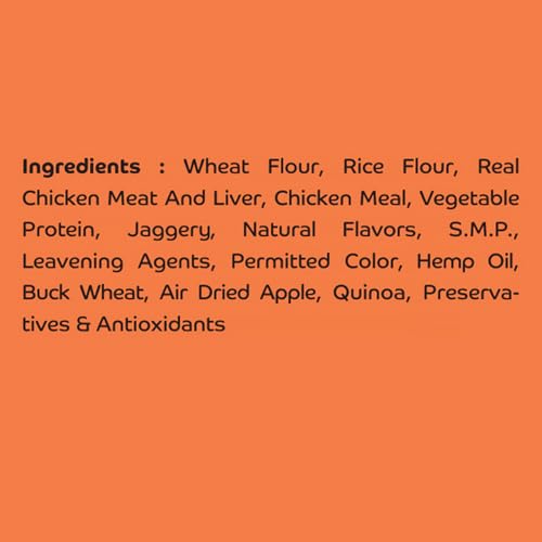 Image of Chicken Liver with Quinoa Dog Biscuits for Puppies & Adult Dogs | Oven-Baked Crunchy Dog Treats Made with Real Ingredients | Healthy Training & Reward Snacks | 845g