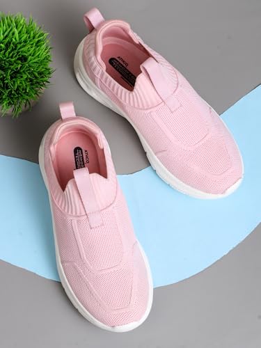 Image of ATHCO Womens Wonder Running Shoes for Woman with Soft Flexible Memory Foam Women's Shoes for Walking Gym Training,Casual, Sports, Lightweight Lace up Athletics Slipon Running Shoes for Ladies & Girls
