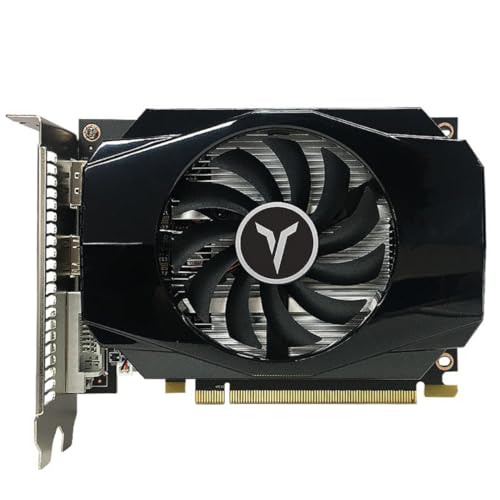 Image of Yeston Radeon RX 550 4GB GDDR5 1183MHz 512processors PCIExpress 3.0 DirectX12 Video Cards Double Slot DP+HDMI Compatible +DVI-D Graphics Card of Desktop (Black)
