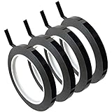 kiniza 4 Rolls 1/8” Whiteboard Tape, Graphic Tape Pinstripe Tape Dry Erase Board Tape Adhesive...