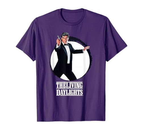 Official James Bond 007 The Living Daylights T-Shirt