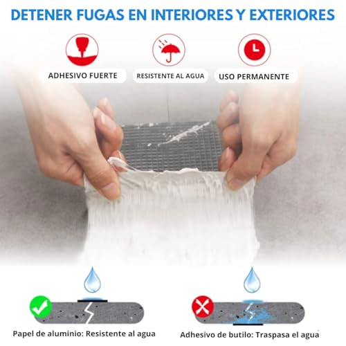 Cinta adhesiva de aluminio 23 Imagen adicional