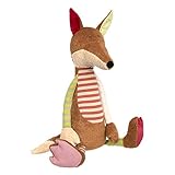 SIGIKID 38745 Fuchs XXL Patchwork Sweety Mädchen und Jungen Kuscheltier empfohlen ab Geburt mehrfarbig