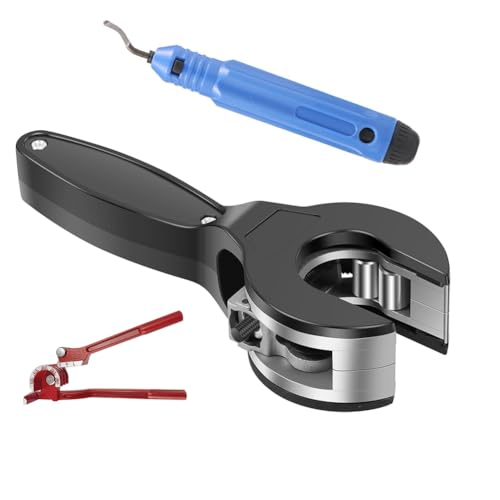 ISTOVO Ratcheting Tubing Cutter Copper Pipe Cutter Tubing Cutter PVC, Ppr, and Plastic Hoses, Ratcheting Tube Cutter (5/16" to 1-1/8")