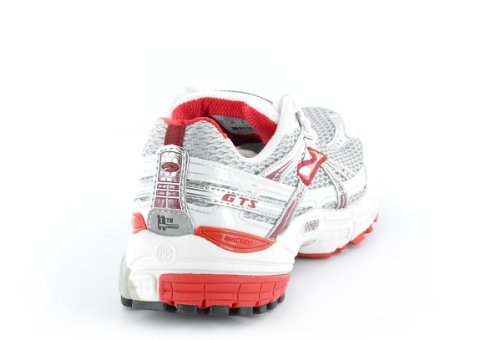 Brooks Brooks Women's Adrenaline Gts 11 Running Shoe,White/Silver/Biking Red/Black,9 B US