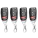 4 Stück Fernbedienung Garagentor Universal 433 MHz, Garagentor Fernschalter Gate Klonen mit 4 Kanäle, Handsender Garagentoröffner Duplicator, Garage Door Control Ersatz Fernschalter Gate günstig Kaufen-4 Stück Fernbedienung Garagentor Universal 433 MHz, Garagentor Fernschalter Gate Klonen mit 4 Kanäle, Handsender Garagentoröffner Duplicator, Garage Door Control Ersatz Fernschalter