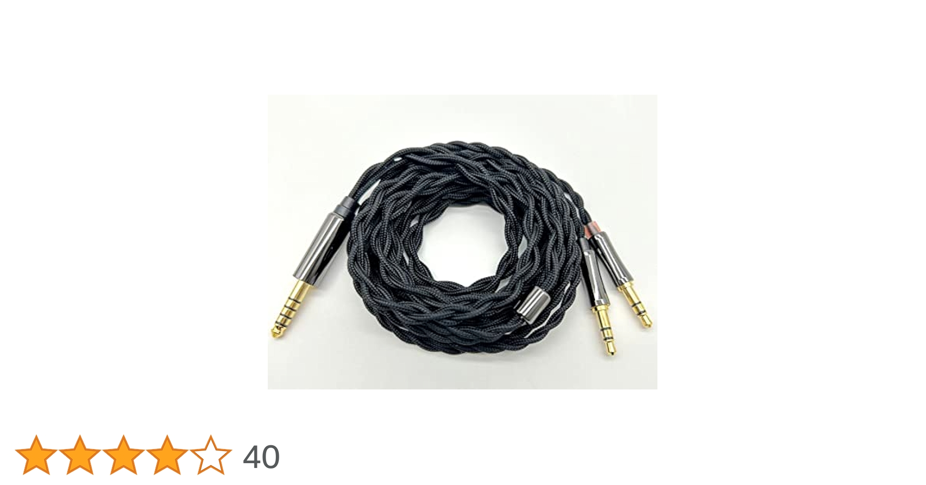 Amazon | 【JSHiFi-静夜】ヘッドホンリケーブル 4.4mmバランス