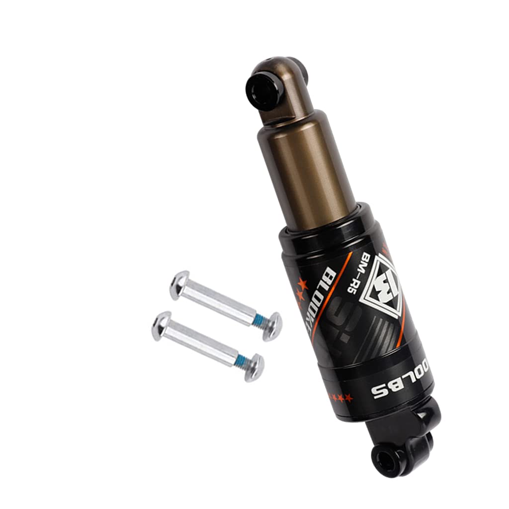 SM SunniMix Amortisseur De Choc Arrière d'air De VTT Amortisseur De Pression D'huile, Amortisseurs pour Vélo, 165mm équipement Absorbant avec Pièces - 165mm1000lbs