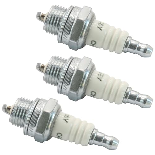 SECURA 3x Zündkerze kompatibel mit Husqvarna 125 BT (20041800001-Current) Blasgerät