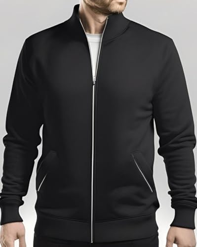 Image of AUSK Men Jacket for Winter || Winter Jacket with Full Zipper Casual and office wear Hoodie Jacket for Mens