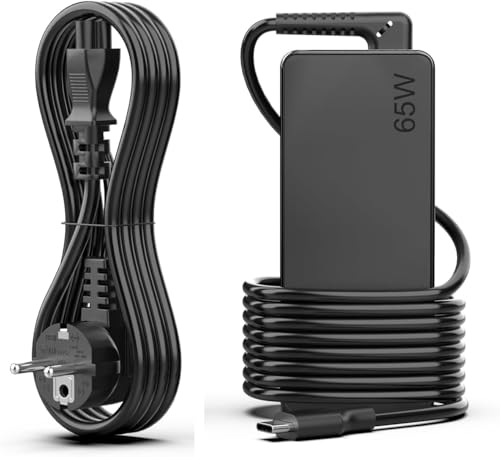CYD 65W USB-C Ladegerät - Schnellladung Für Lenovo, Dell & HP Laptops