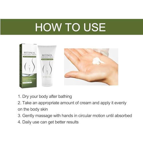 Retinol Body Lotion,Retinol Moisturizer,Lifting Moisturizer for Discoloration,Body Lotion Moisturizer Face Body Cream,Advanced Firming Cream,Hydrating Brightening Lotion, 50ml - Image 7