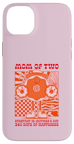 Mom Of Two - Everyday Is ̓ (gOtBbN) X}zP[X iPhone 14 Plus p