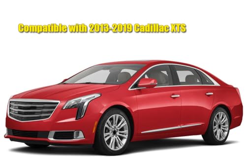 Image of Mud Flaps Splash Guards Compatible with Cadillac XTS 2013-2019 | Front Rear Mud Guards Set of 4, Black
