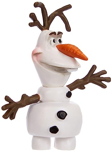 Bullyland 12963 - Spielfigur Schneemann Olaf aus Walt Disney Die Eiskönigin, ca. 6,4 cm, detailgetreu, ideal als kleines Geschenk für Kinder ab 3 Jahren