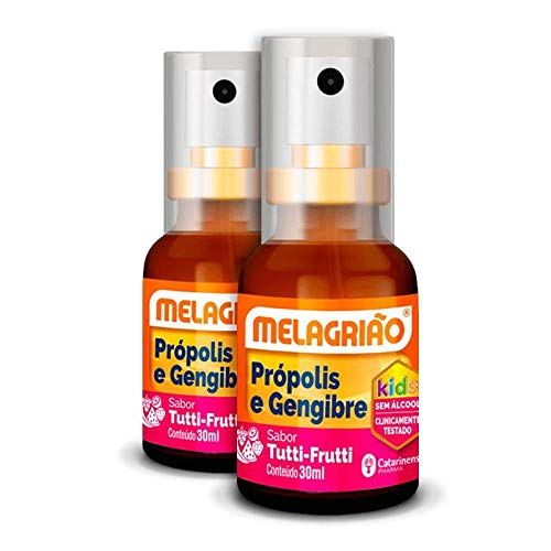 Kit 2 Melagrião Spray Própolis 30ml Catarinense Tutti Frutti