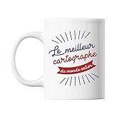 Imprimé en France Mug Cartographe Homme Meilleur de France Métier