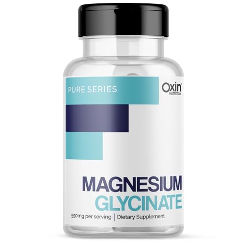 Image of Oxin Nutrition Magnesium Glycinate High Absorption - 60 Vegetable Capsules
