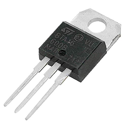 AYRSJCL 5 Pack Bta16-600 Bta16-600B Bta16 600B Bta Triac Triac 16 Amp 600 Volt