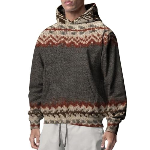 Sudadera informal hombre evita el frío con cuello alto cremallera un cuarto y forro polar