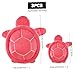 Nicedeal Ski Protective Gear, Ski Hip Protector Pad Set Cute Turtle Tortoise Cushion Snowboard Butt Pad Hip Protection Snowboarding Gear for Kids Adults,1