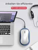 VAYDEER Ultra Slim Mouse Mover, Air 3 Mouse Jiggler mit einstellbarem Intervall-Timer, Nicht erkennbar und geräuschlos, simuliert realistische Mausbewegung, treiberfrei, um den PC aktiv zu halten – Ansicht 6