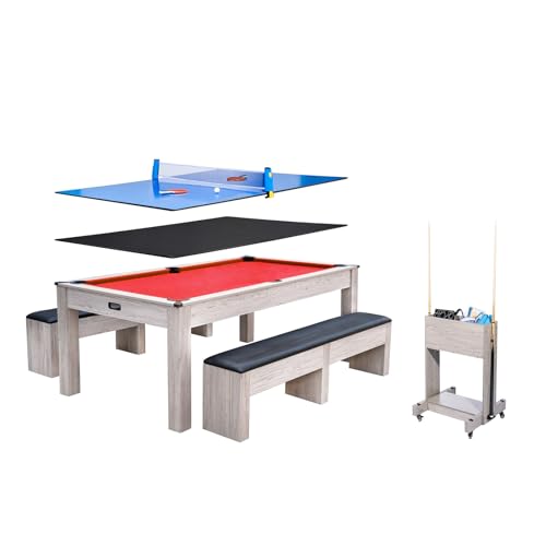 7FT 3-in-1 with Rolling Caddy