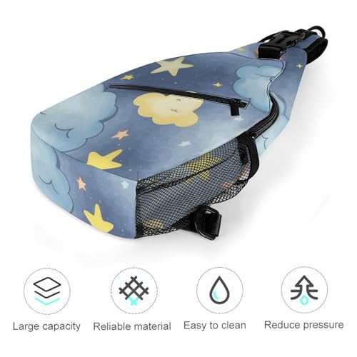 Mochila Deportiva Tipo Sling para Senderismo y Uso Diario miniatura 5
