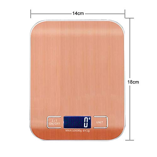 Food Scale Household Kitchen Scale Electronic Food Scale Baking Scale Stainless Steel Weighing Scale LCD Measuring Tools. Scales