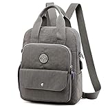 ✔ Correa: las mochilas de moda para mujer vienen con una correa de hombro larga extraíble y ajustable.