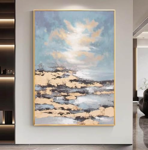 Peinture à l'huile paysage marin pour illuminer votre bureau à domicile - 3