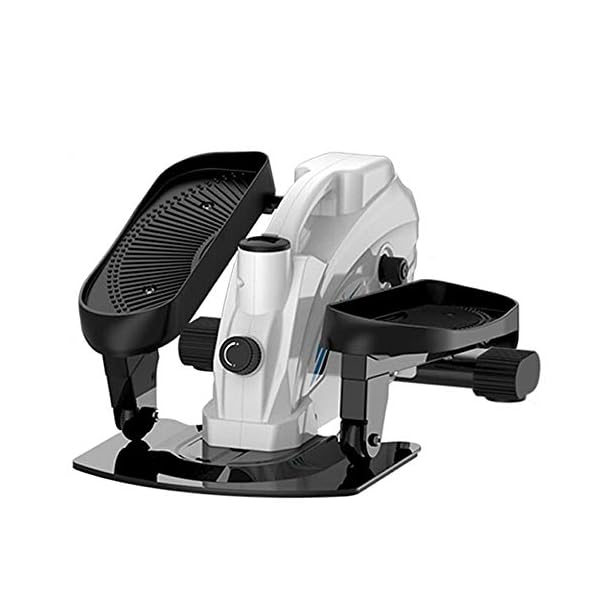 Anbt Under Desk Elliptical Machine Compact Mini Pedal Exerciser Quiet w/Adjustable Resistance & LED for Home/Office…