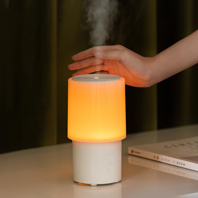 Difusor aromático eléctrico 130ml con luz LED ambiental