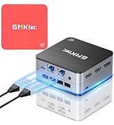 GMKtecミニpc 最新第12世代インテルAlder Lake N100 mini pc Windows 11 Pro DDR5 12GB+512G SSD 4コア/4スレッド