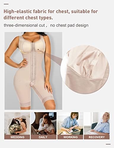 FeelinGirl Comfortabele Volledige Bodysuit voor Vrouwen Bilversterker Naadloze Shapewear voor Vrouwen Buikcontrole Dijvermageraar