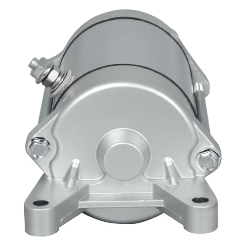 Image of Starter Motor Compatible with Yamaha V Star 1100 Silverado 02-09 Classic 00-09 Custom 99-09 Virago 99-99 XVS1100AT XV1100 5EL-81890-01-00 18748 SMU0305 18748N