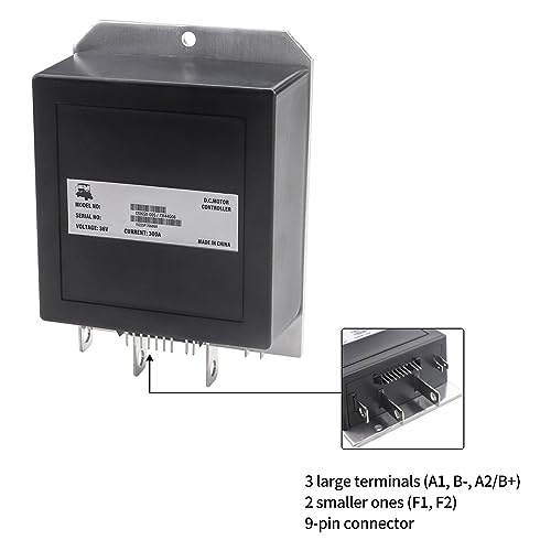 Controlador de 9 pines 36V 300A DCS para EZGO Electric 1994-2000 7