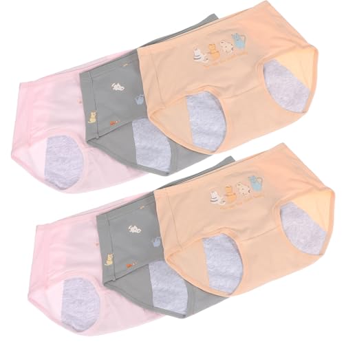 Culottes menstruelles coton Healvian lot de 6 contre les fuites et irritations taille M