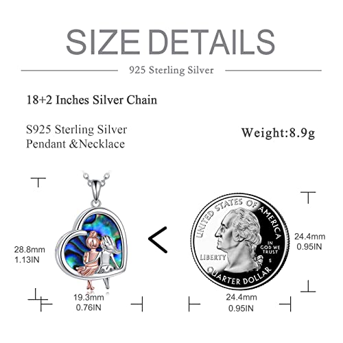 AOBOCO Sisters Necklace, Sisters Gifts from Sister, Birthday Jewelry Gift for Sister in Law4