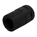 Aexit 1-inch Square Hand Operated Tools Drive 29mm Inner Hex 80mm Length CR-MO Steel Black Impact Socket Model:30as504qo545