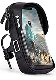 ALLWETTER ETUI: Durch das Sonnenvisier und das wasserfeste Material können Sonne und Regen der Handy-Tasche nichts anhaben. Das ideale Zubehör für Samsung Galaxy, Apple iPhone, Huawei, Sony, usw..