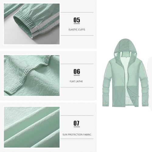 Sun Protection Hoodie Outdoor Hiking Shirts Sun Protective Fishing Hiking Swim Shirt4